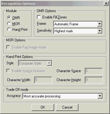 LEADTOOLS OMR SDK Module